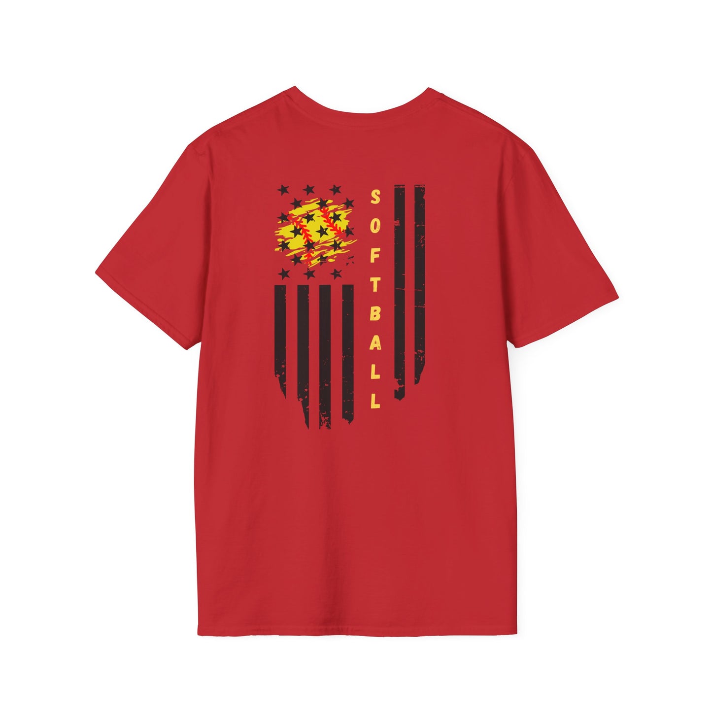 US Flag Softball Shirt