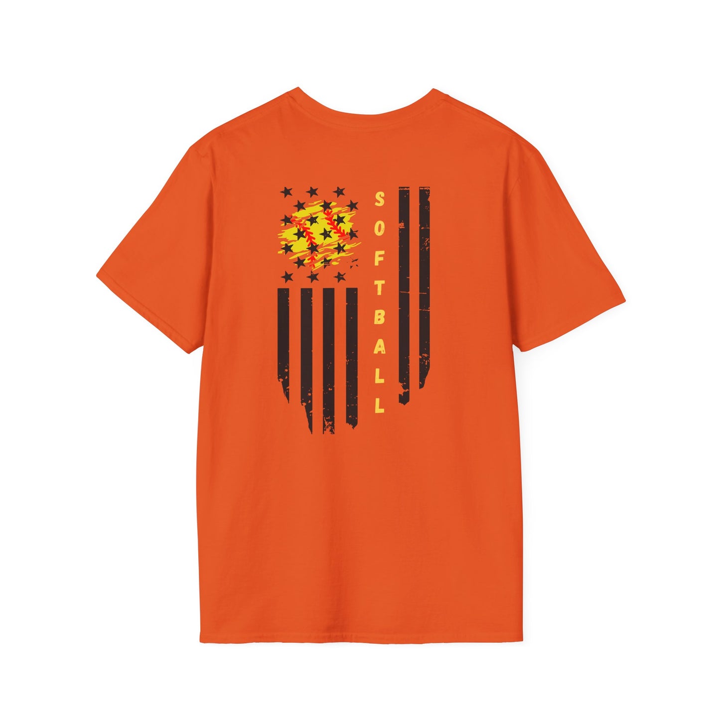 US Flag Softball Shirt